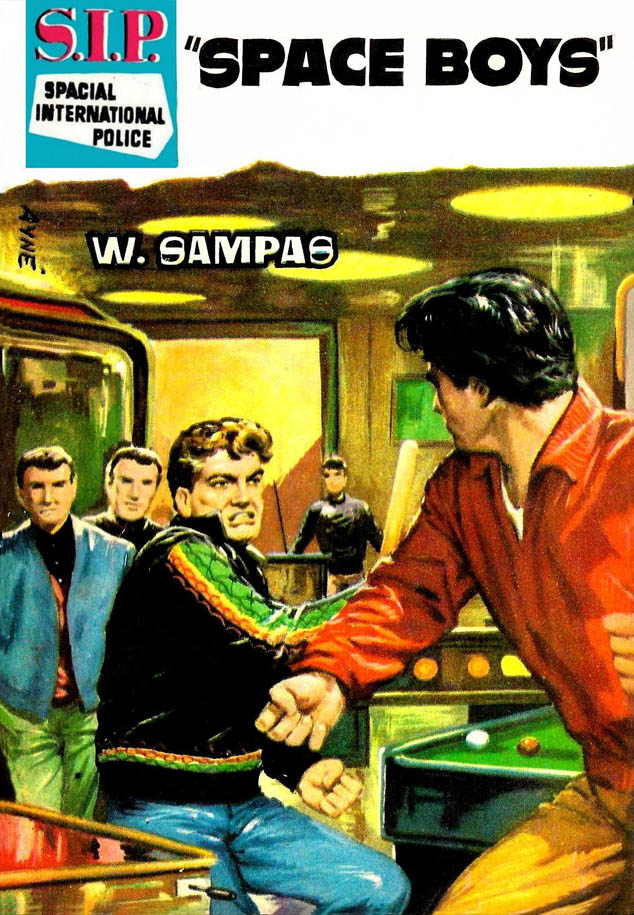 Portada de "Space boys"