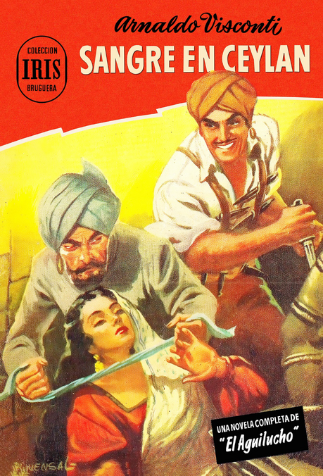 Portada de Sangre en Ceylán