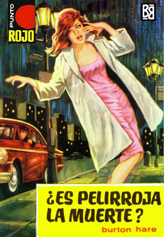 Portada de Es pelirroja la muerte