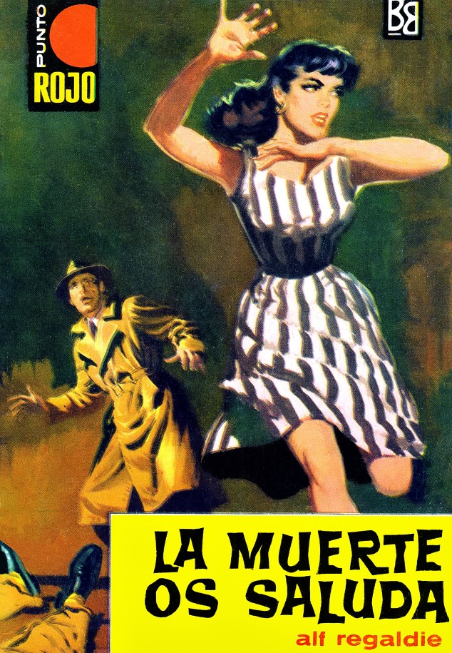 Portada de La muerte os saluda