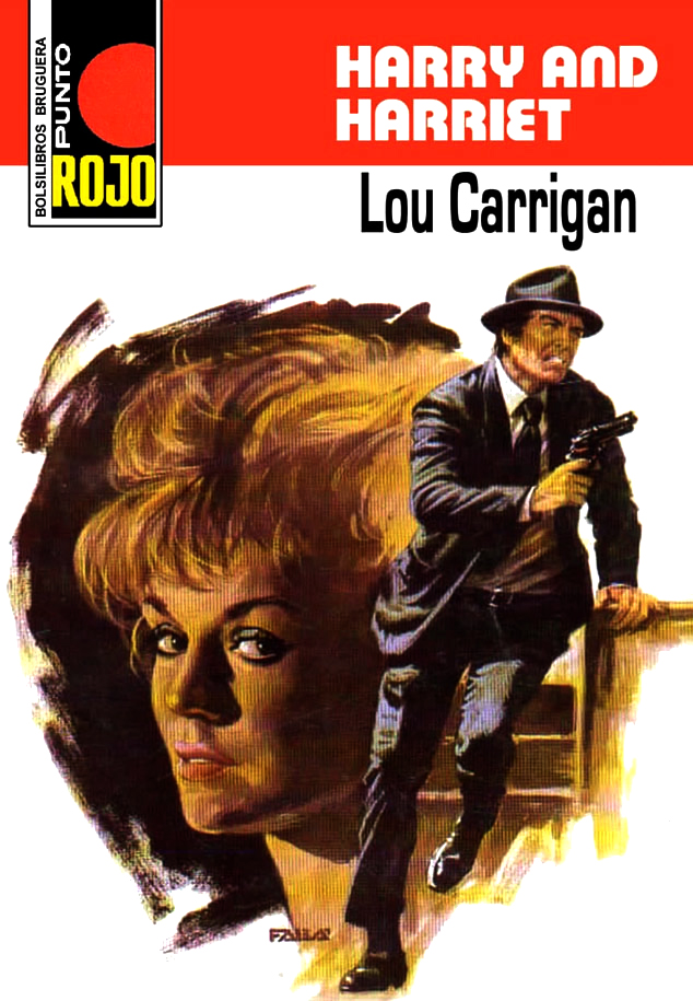 Portada del libro 'Harry and Harriet', publicado por Bruguera en 1978 dentro de la colección Punto rojo
