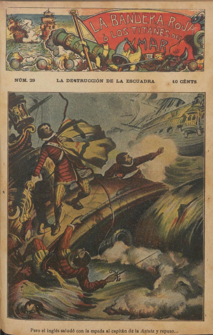 Portada de La destrucción de la escuadra