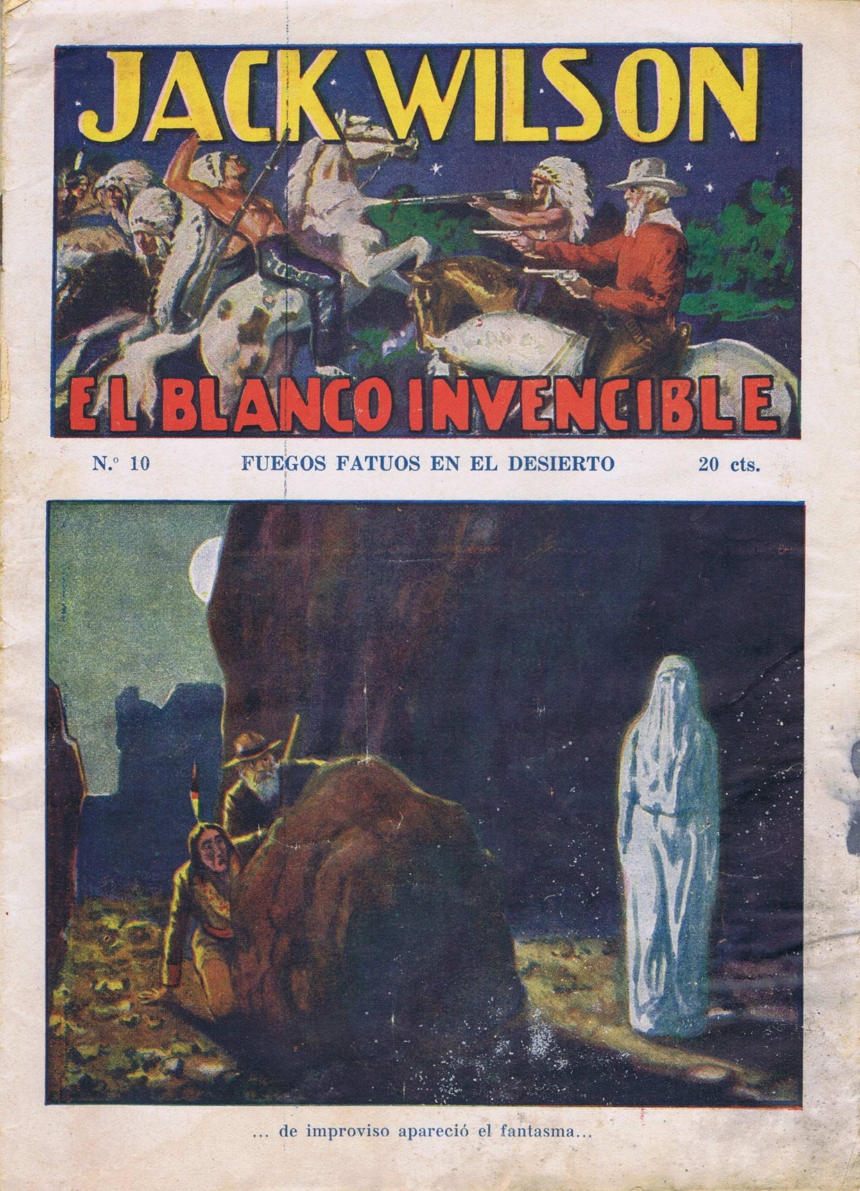 Portada de Fuegos fatuos en el desierto
