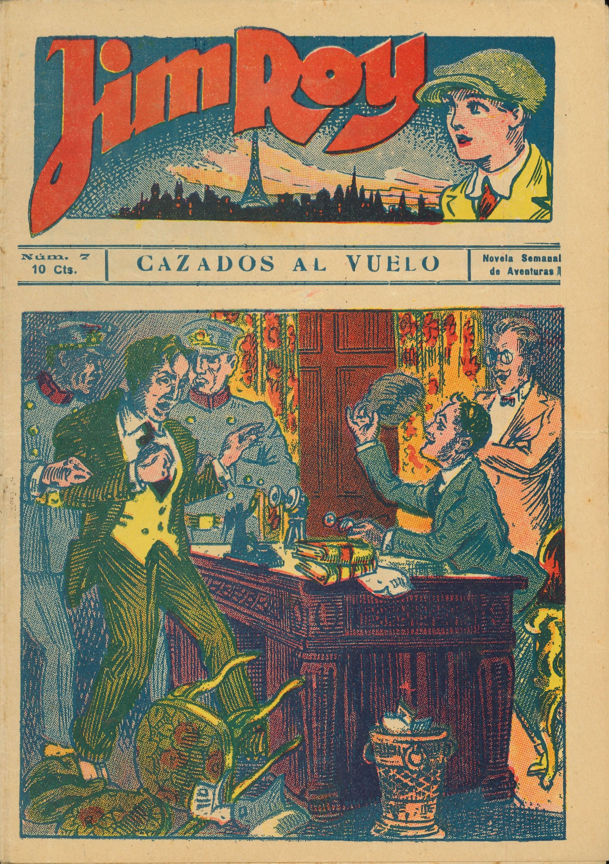 Portada de Cazados al vuelo