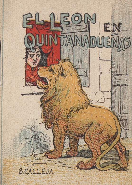 Portada de El león en Quintanadueñas