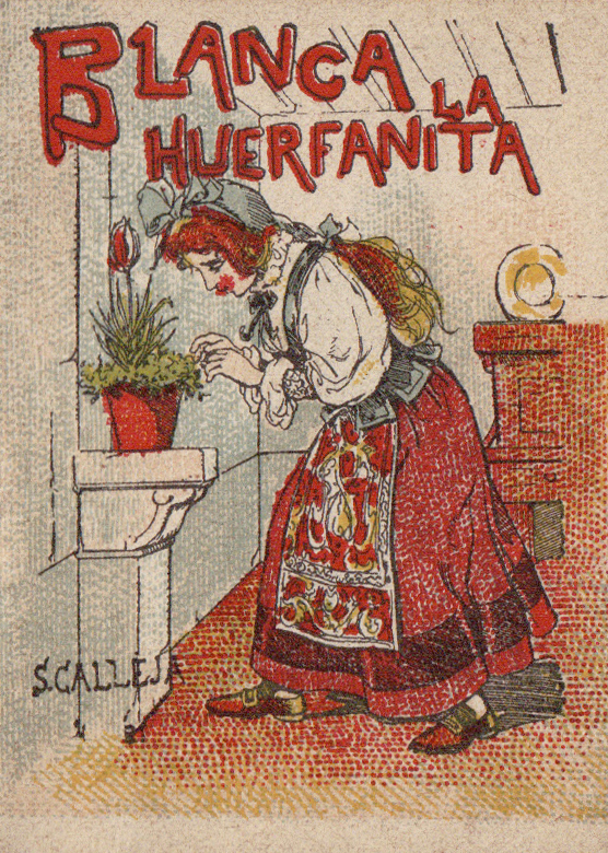 Portada de Blanca la huerfanita