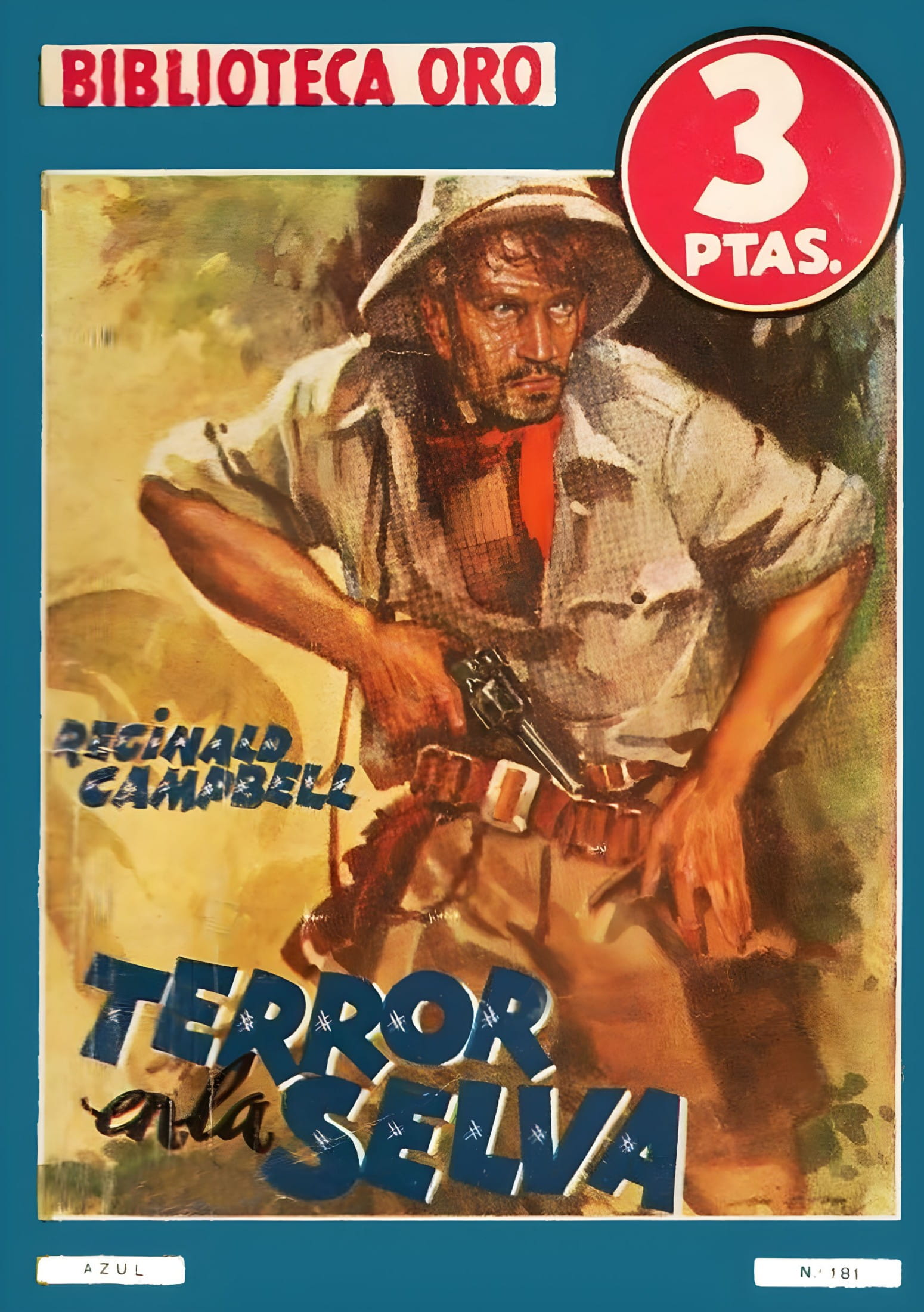 Portada de Terror en la selva