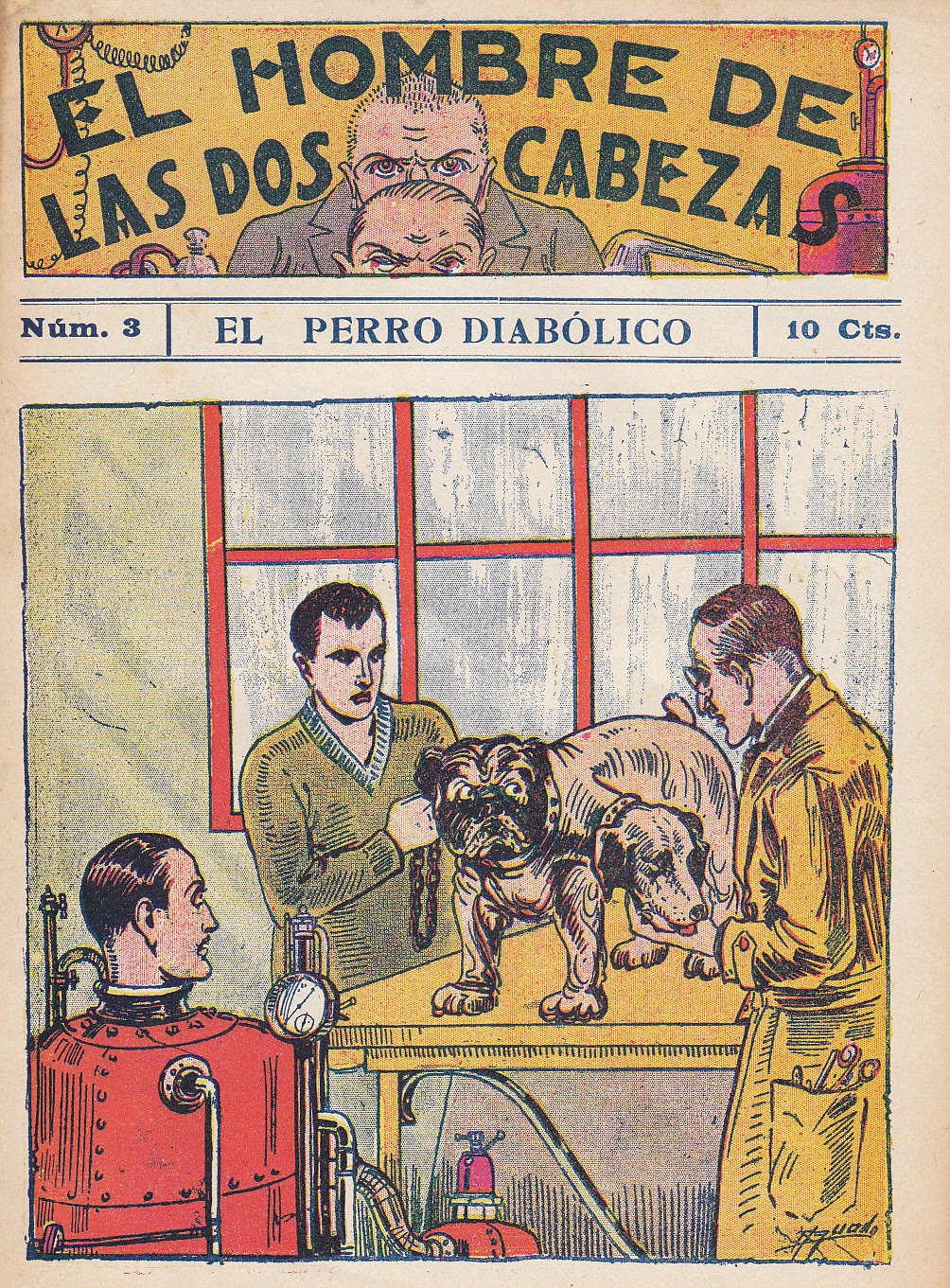 Portada de El perro diabólico