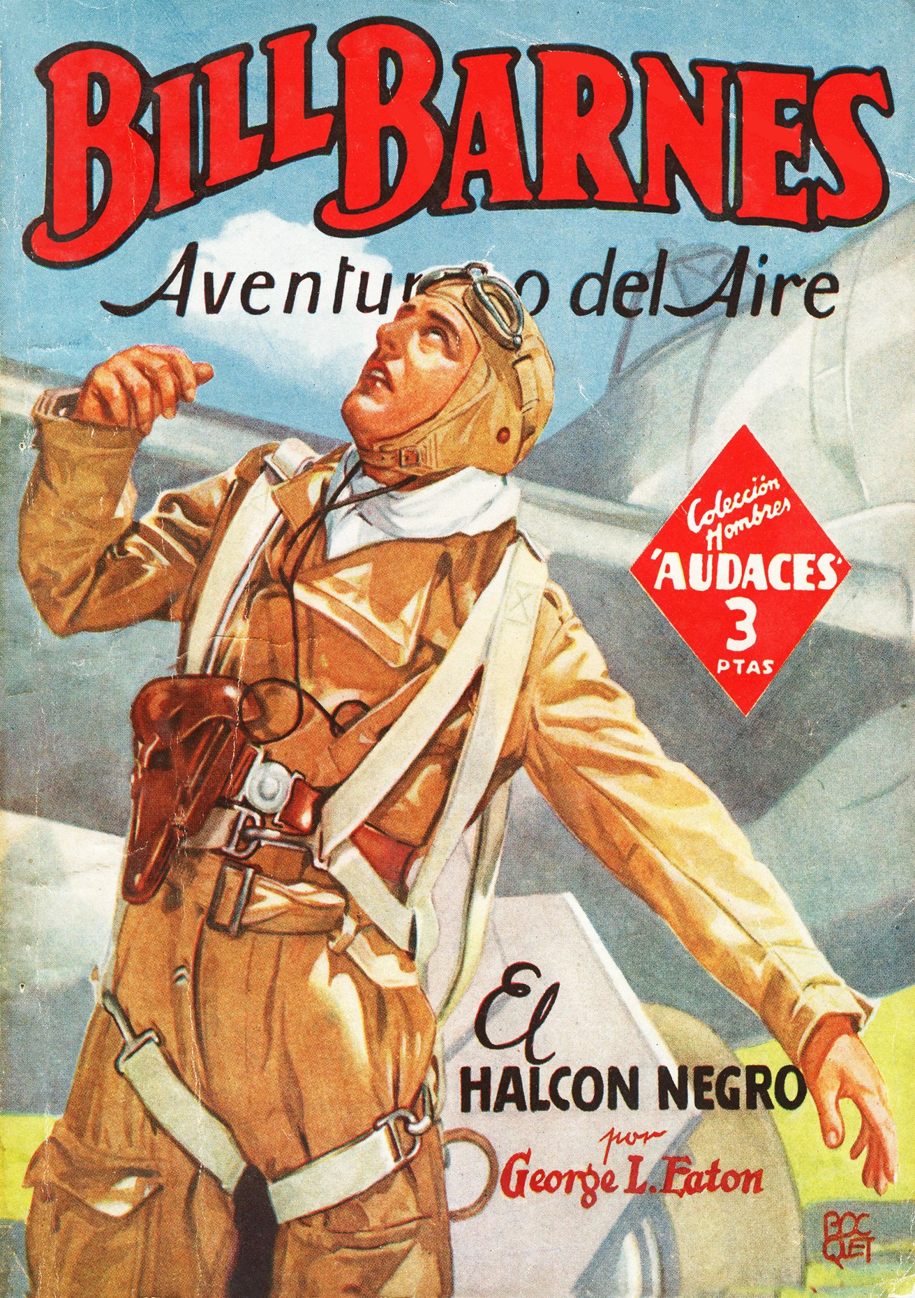 Portada de El halcon negro