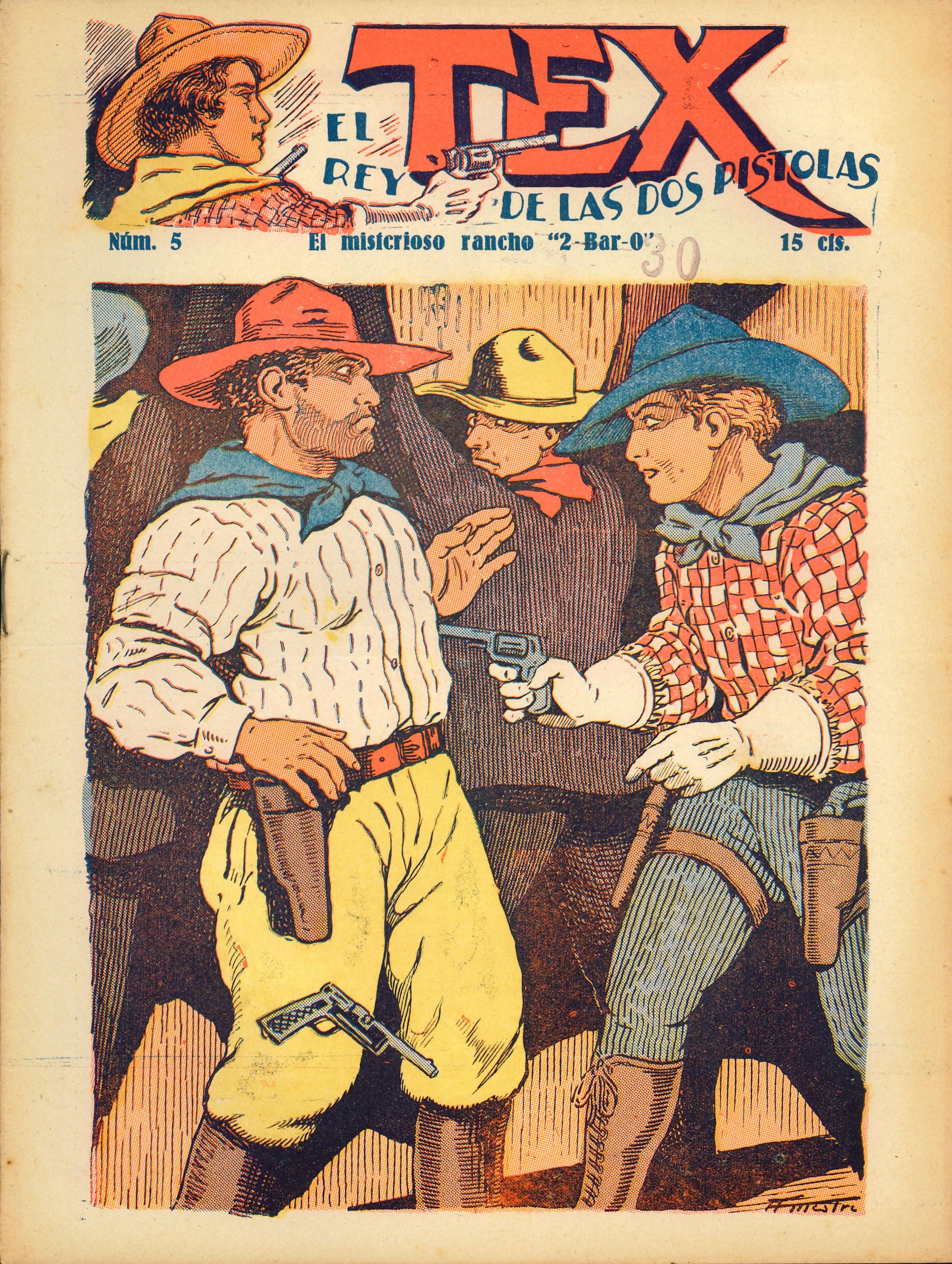 Portada de El misterioso rancho "2-Bar-0"