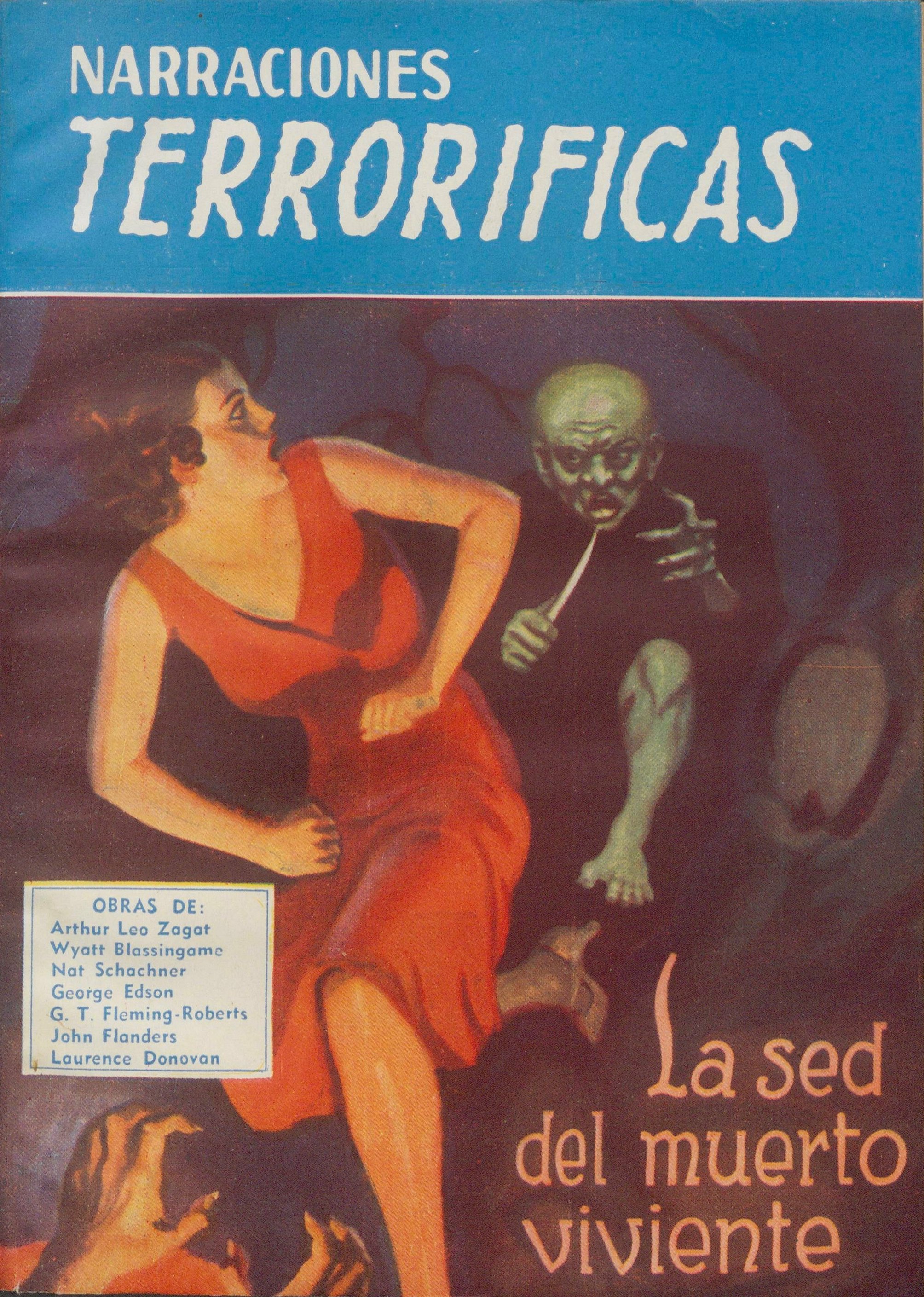 Portada de La sed del muerto viviente
