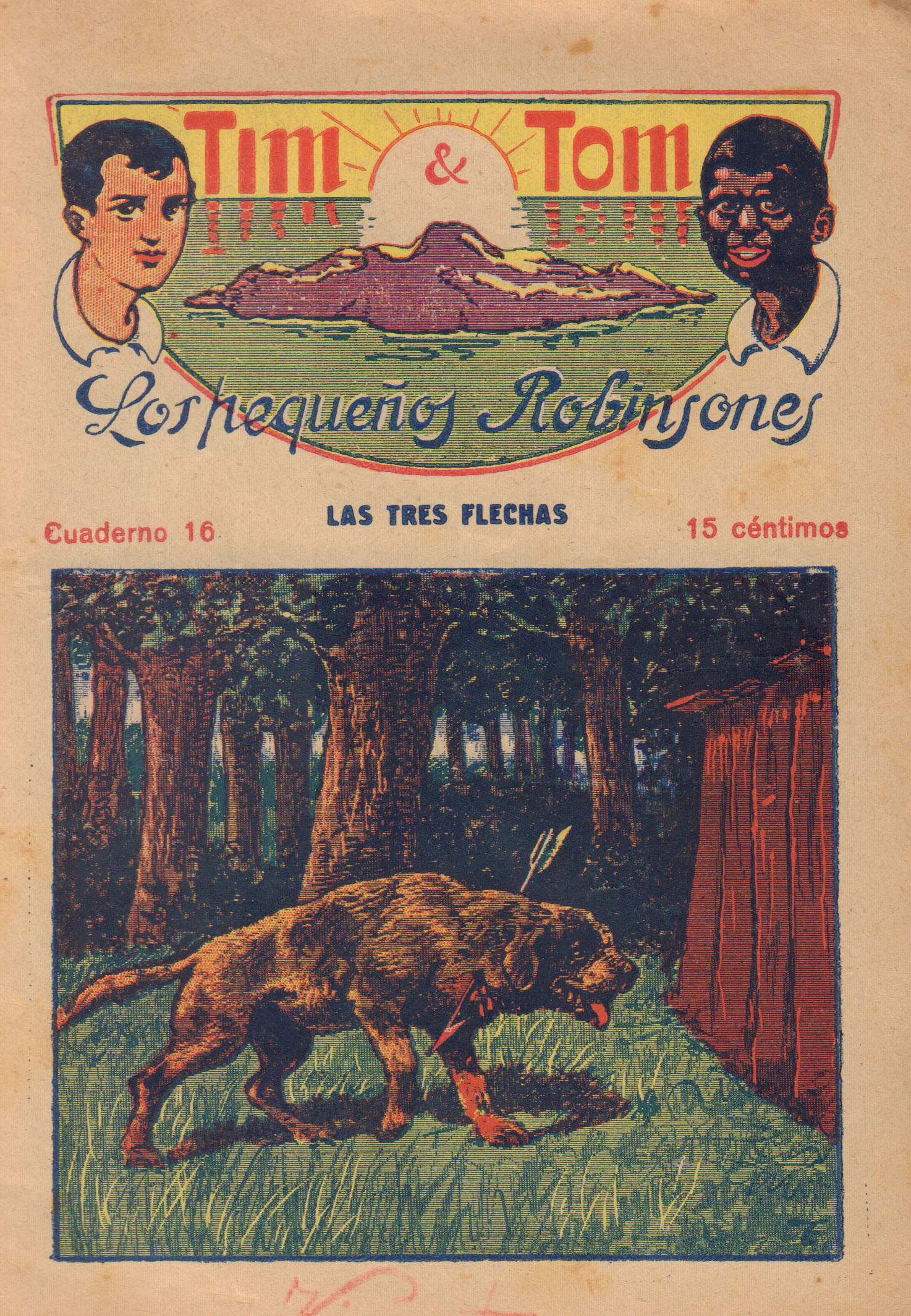 Portada de Las tres flechas