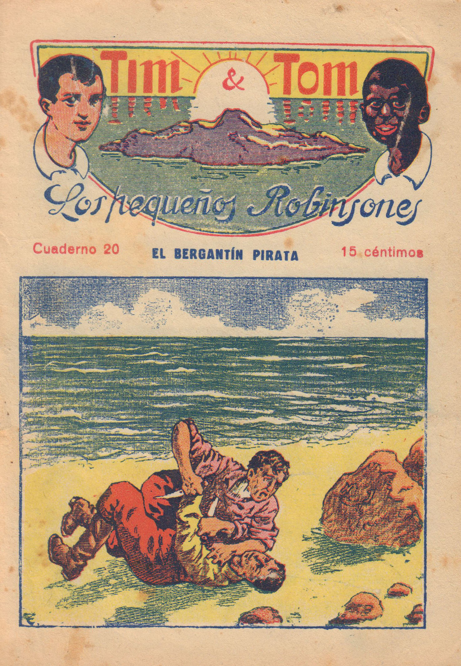 Portada de El bergantín pirata