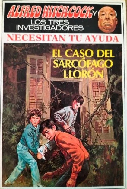 Portada de El caso del sarcófago llorón