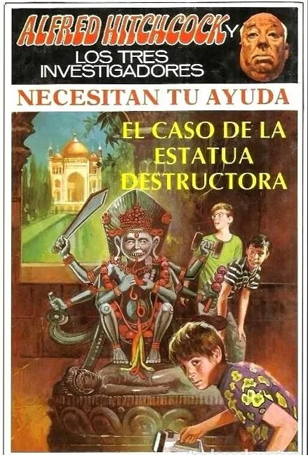 Portada de El caso de la estatua destructora