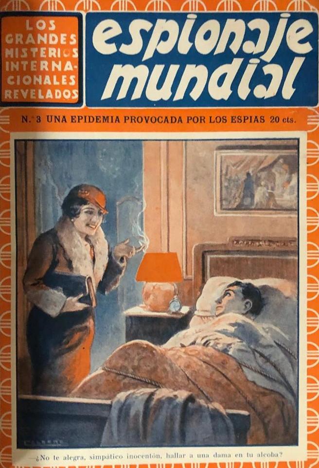 Portada de Una epidemia provocada por los espías