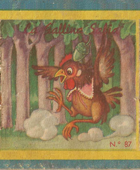 Portada de La gallina sabia