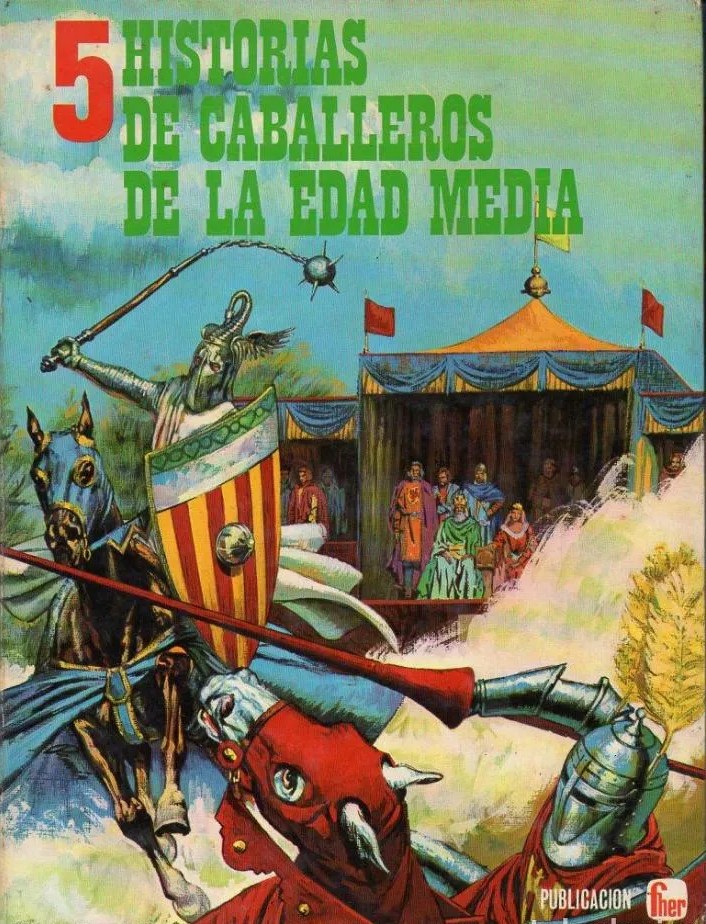 Tomo 5 historias de caballeros de la Edad Media