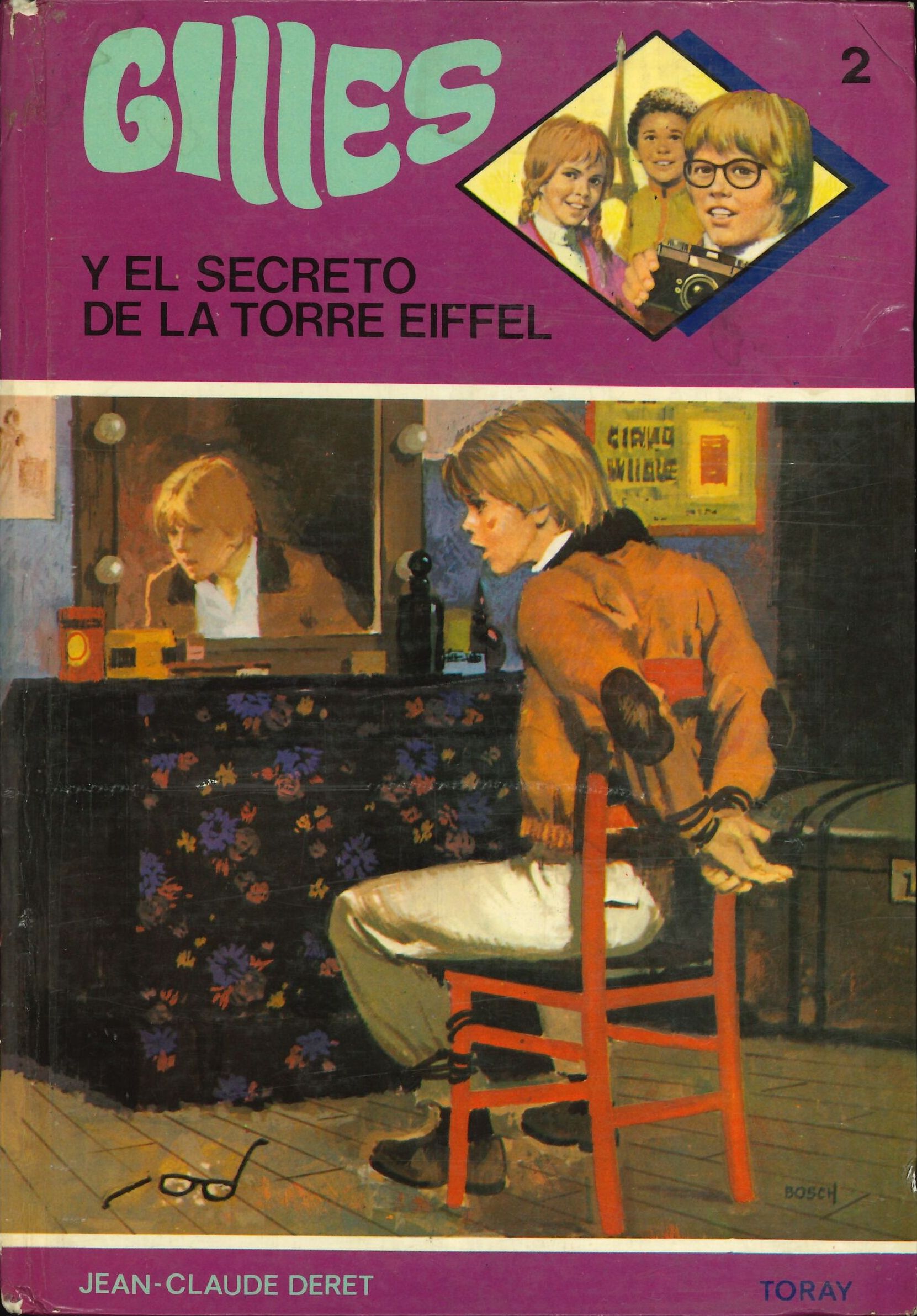 Portada de Y el secreto de la Torre Eiffel