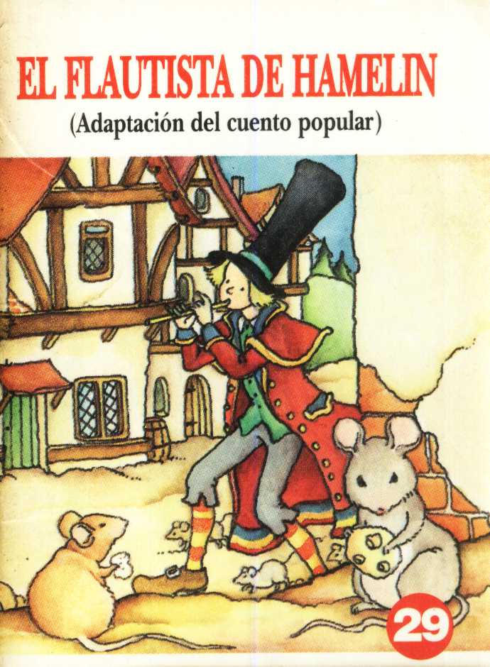 Portada de El Flautista de Hamelín