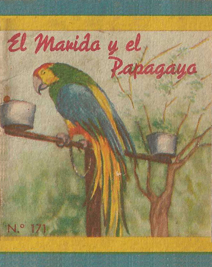 Portada de El marido y el papagayo