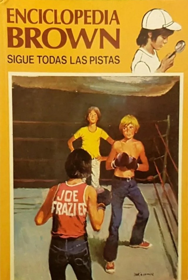 Portada de Enciclopedia Brown sigue todas las pistas