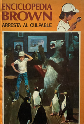 Portada de Enciclopedia Brown arresta al culpable