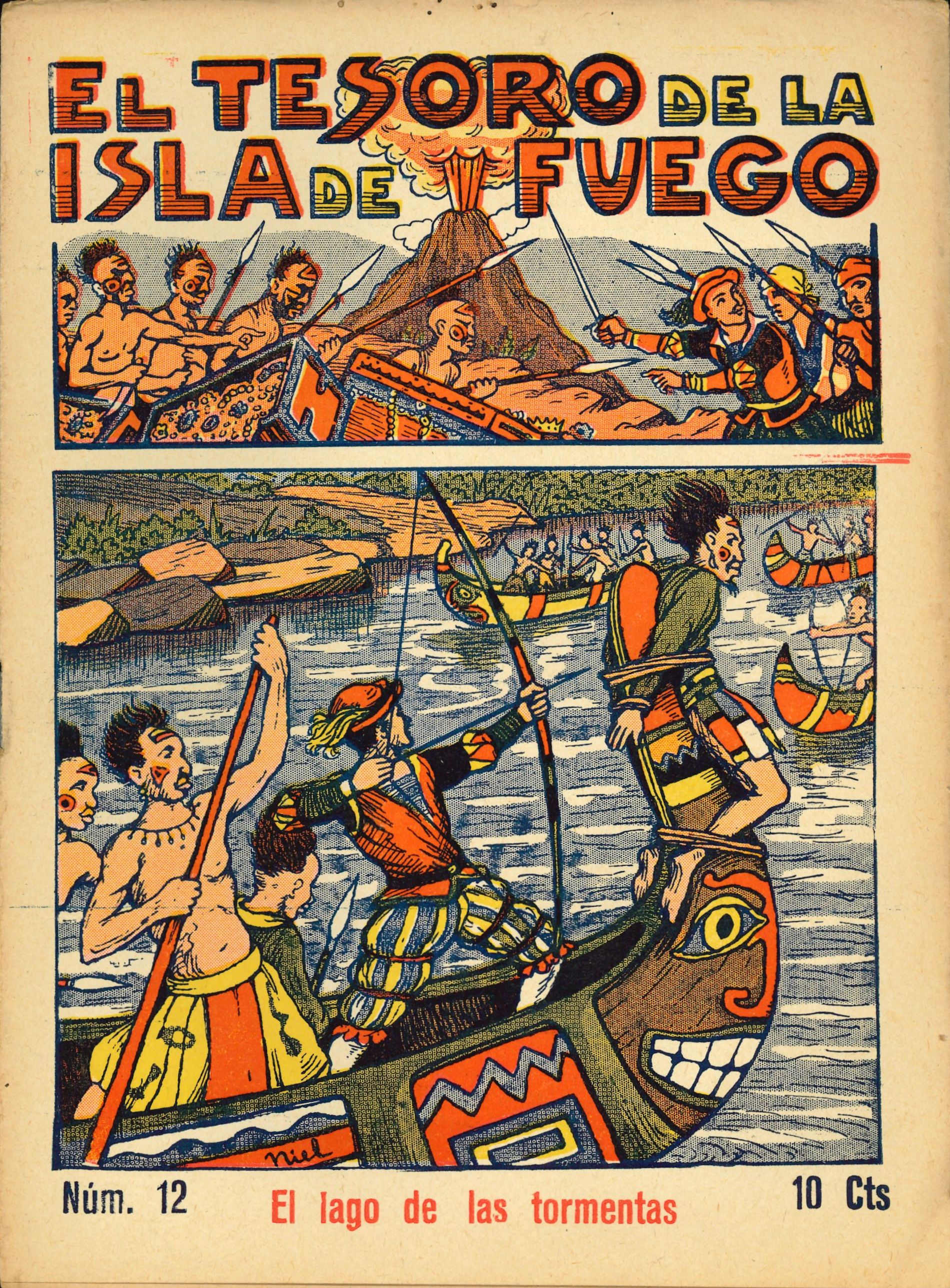 Portada de El lago de las tormentas