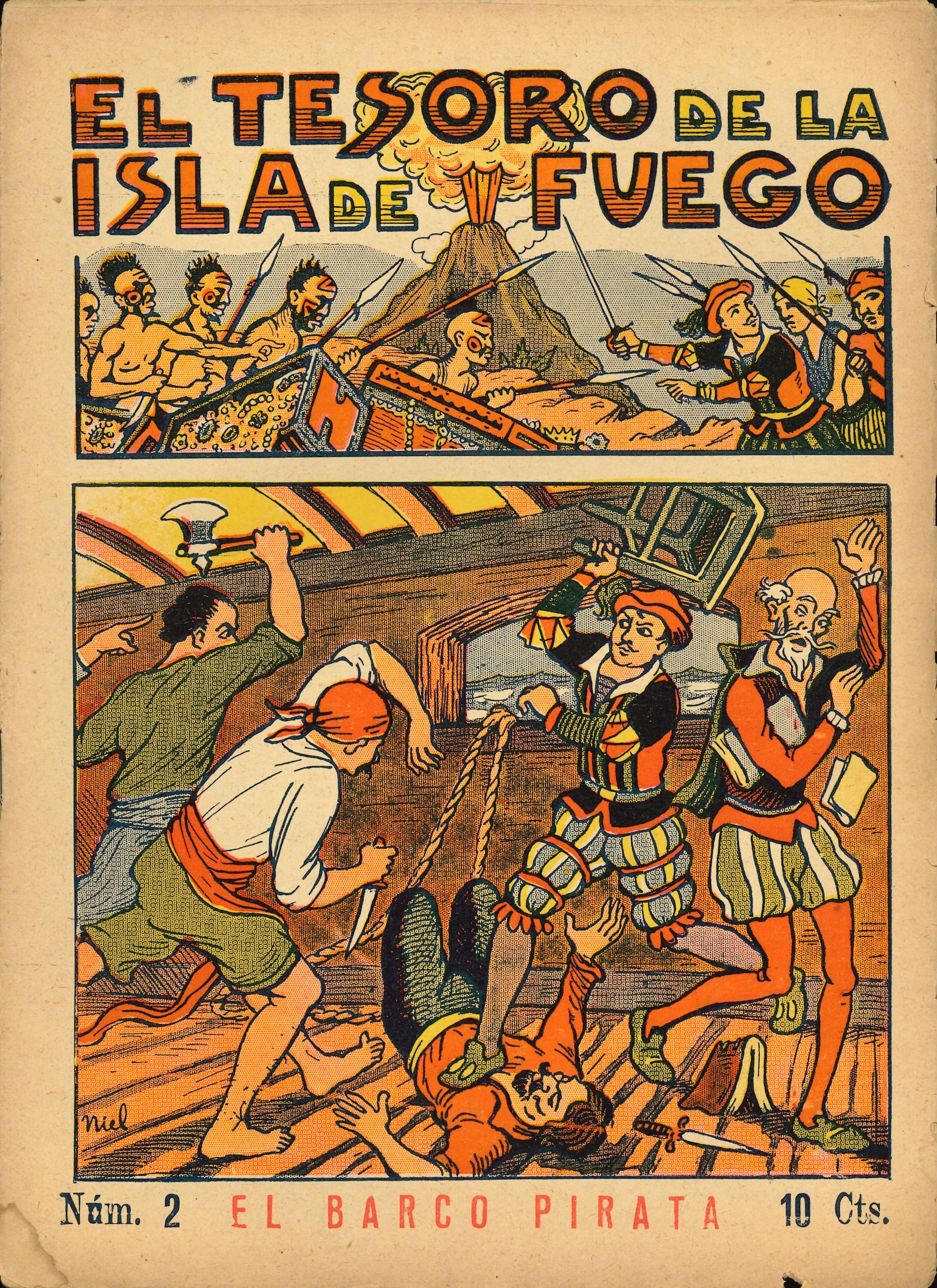 Portada de El barco pirata