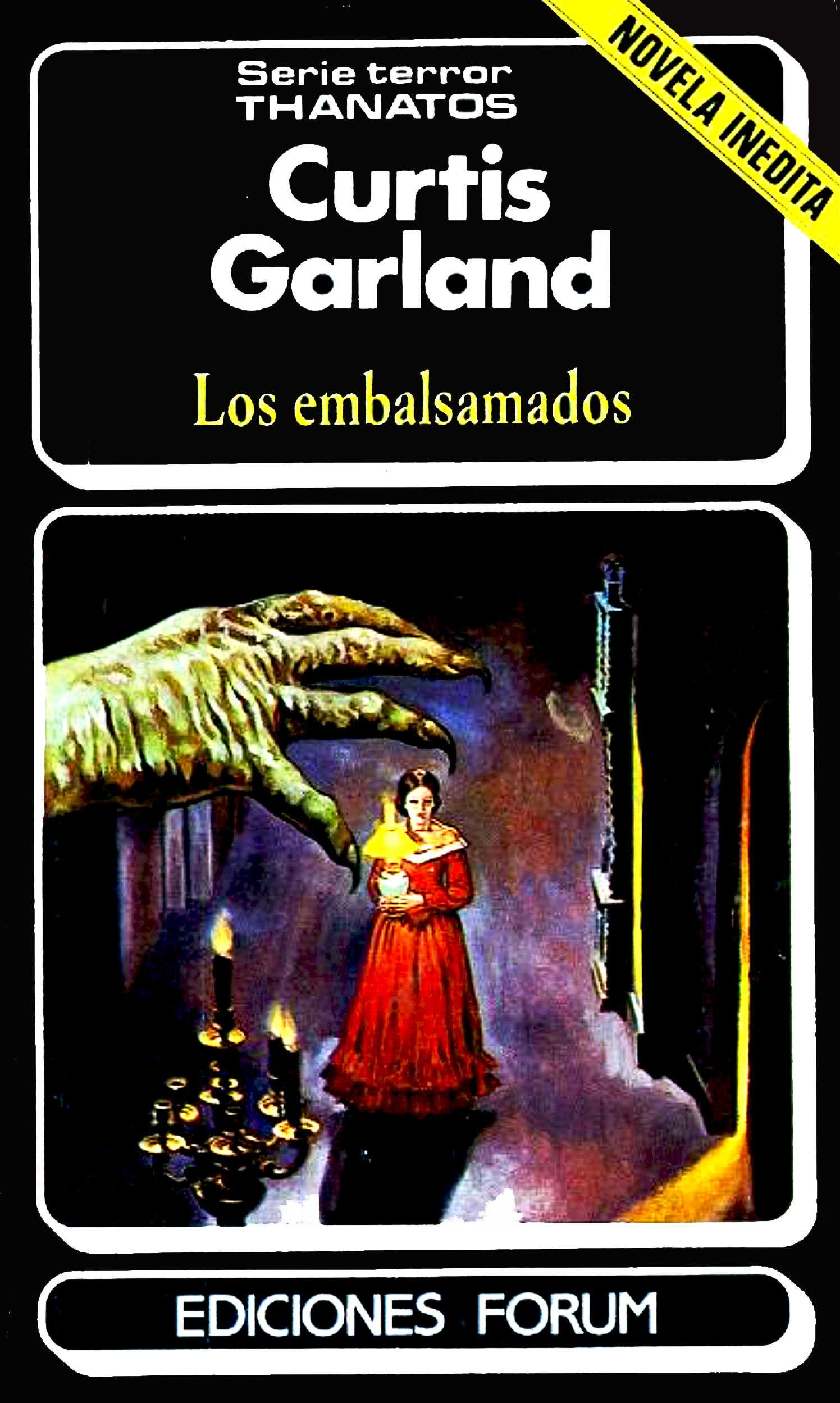 Portada de Los embalsamados