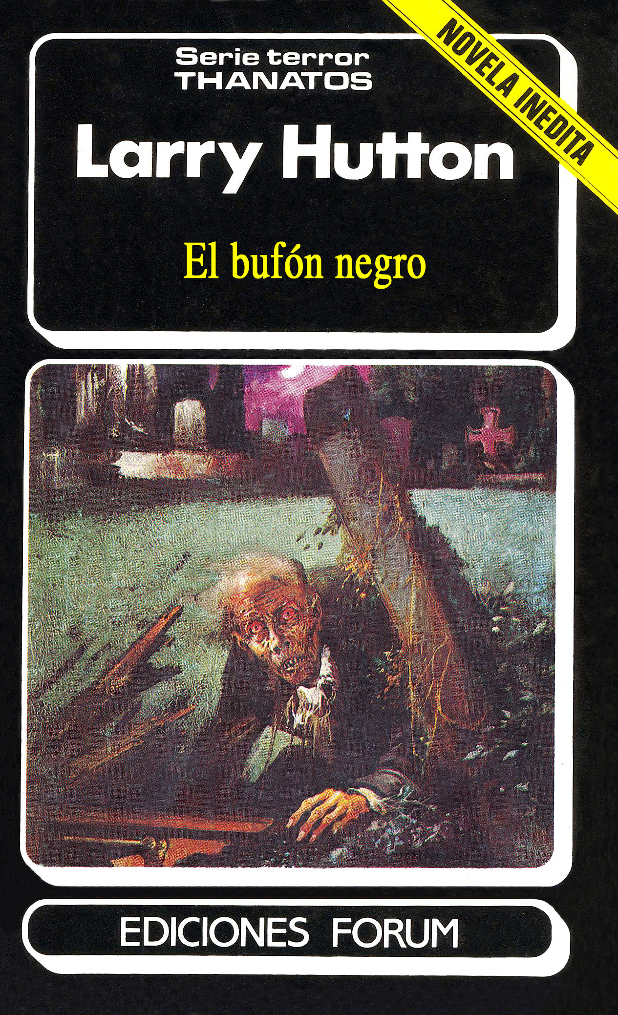 Portada de El bufón negro