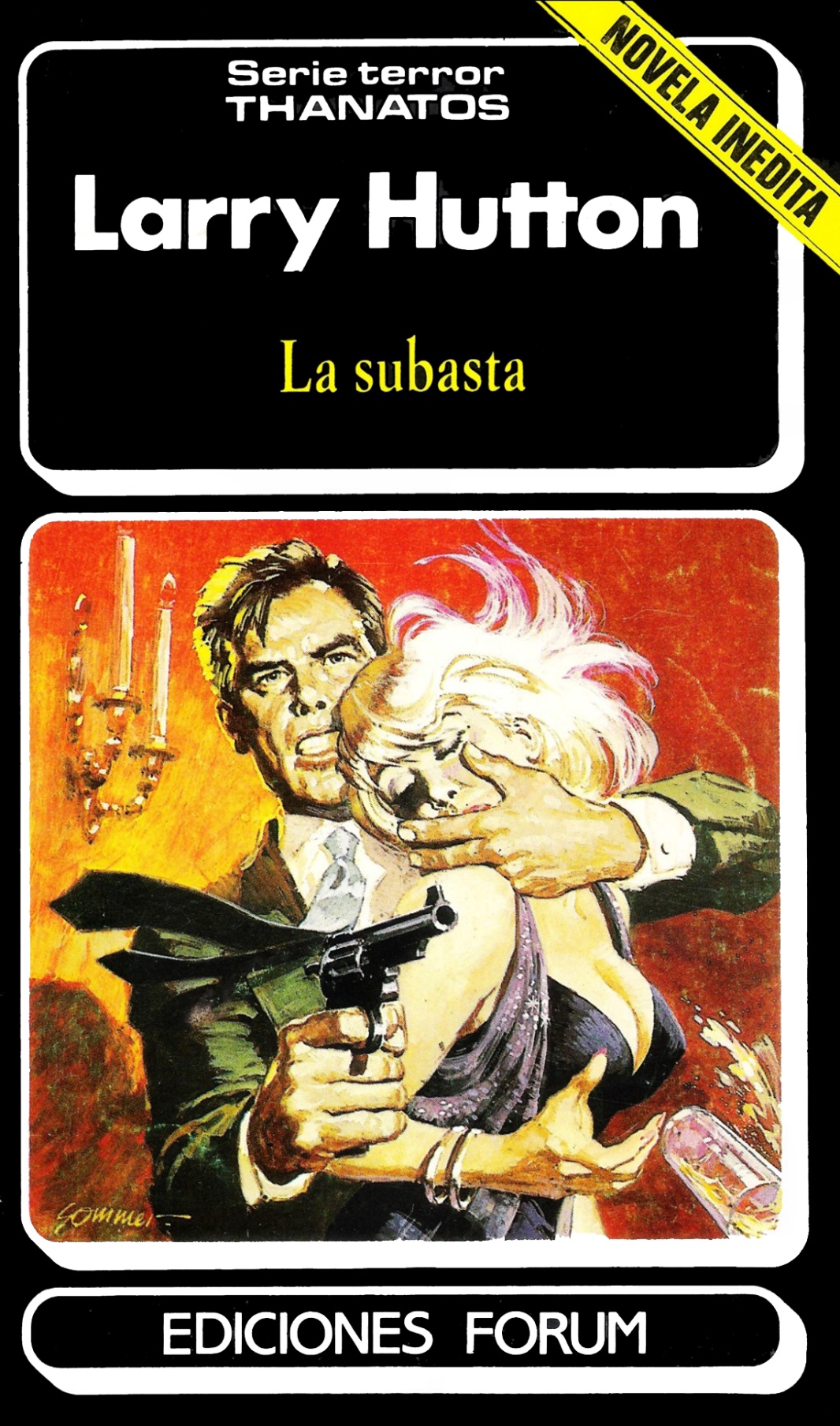 Portada de La subasta