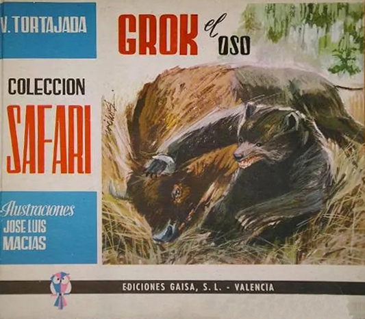Portada de Grok, el oso