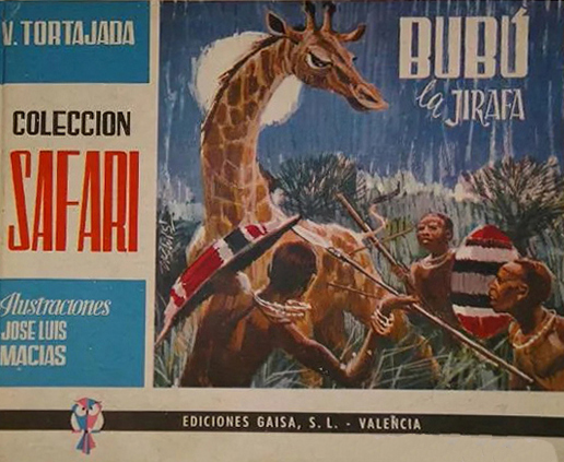 Portada de Bubú, la jirafa