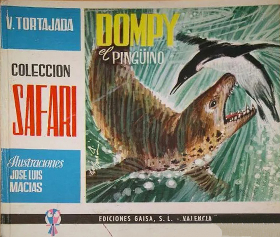 Portada de Dompy, el pingüino