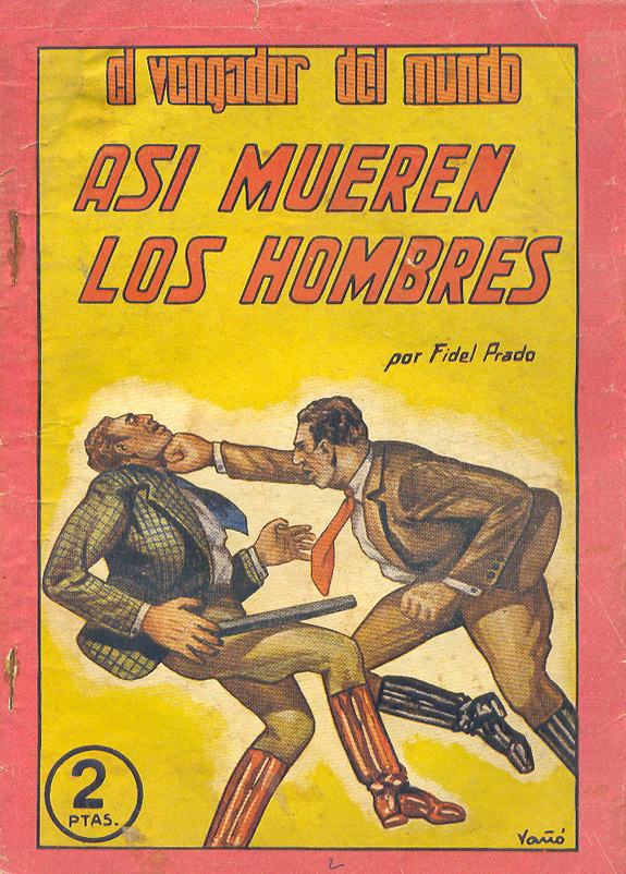 Portada de Así mueren los hombres