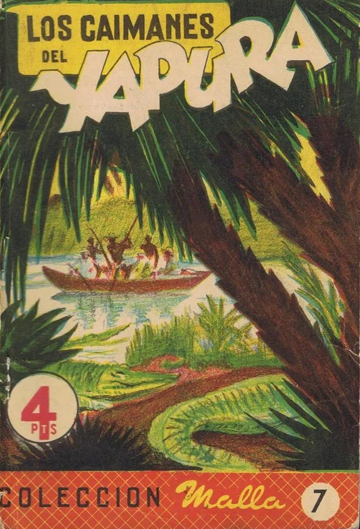 Portada de Los caimanes del Yapura