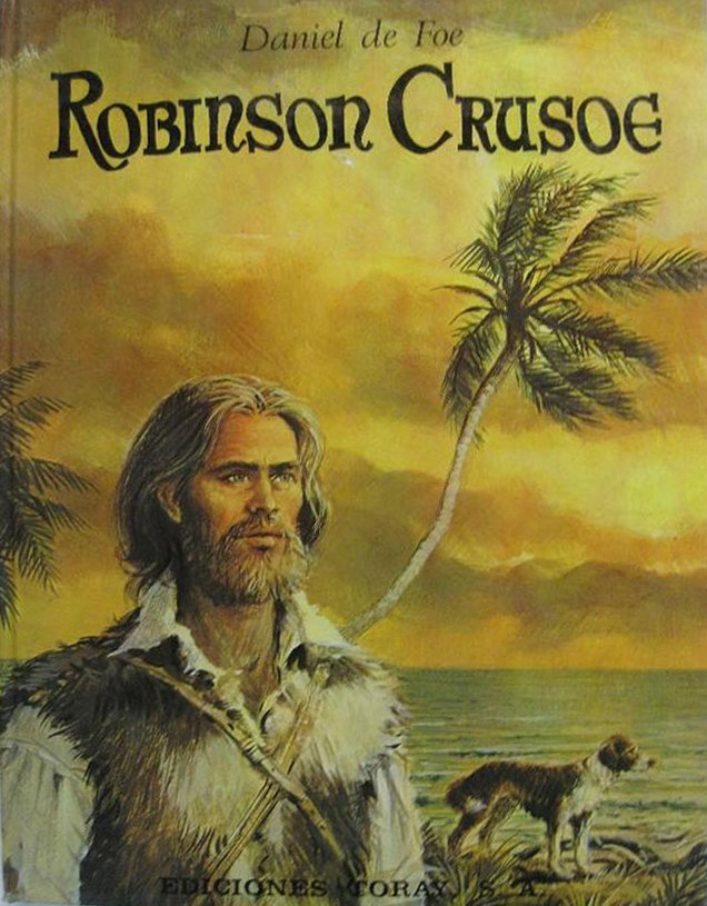 Portada de Robinson Crusoe