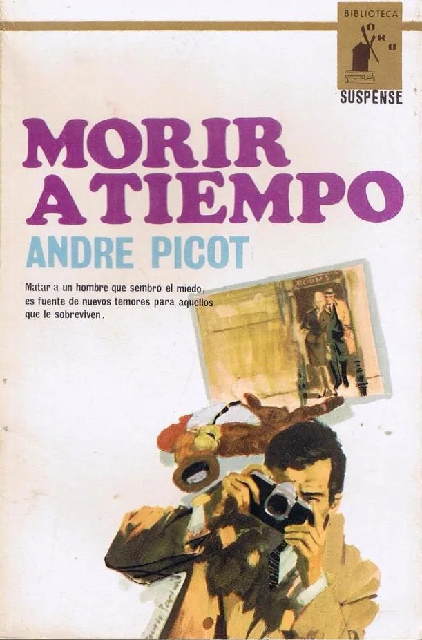 Portada de Morir a Tiempo