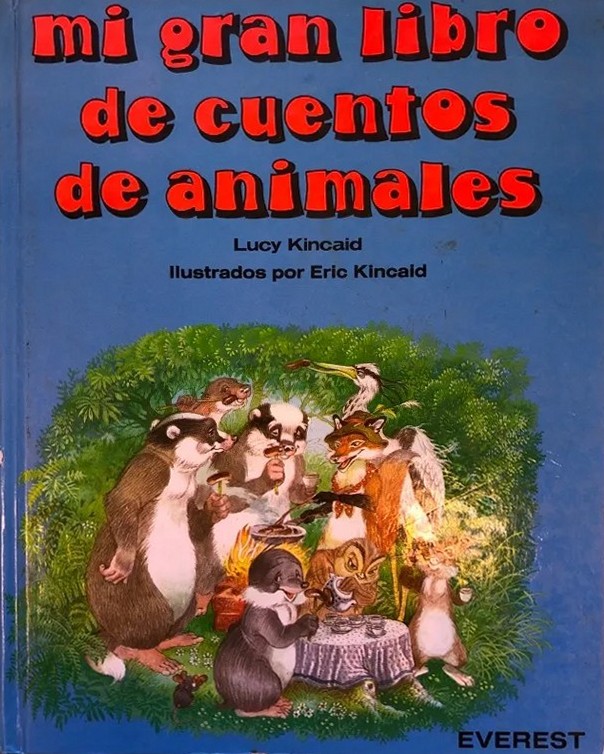 Portada de Mi gran libro de cuentos de animales