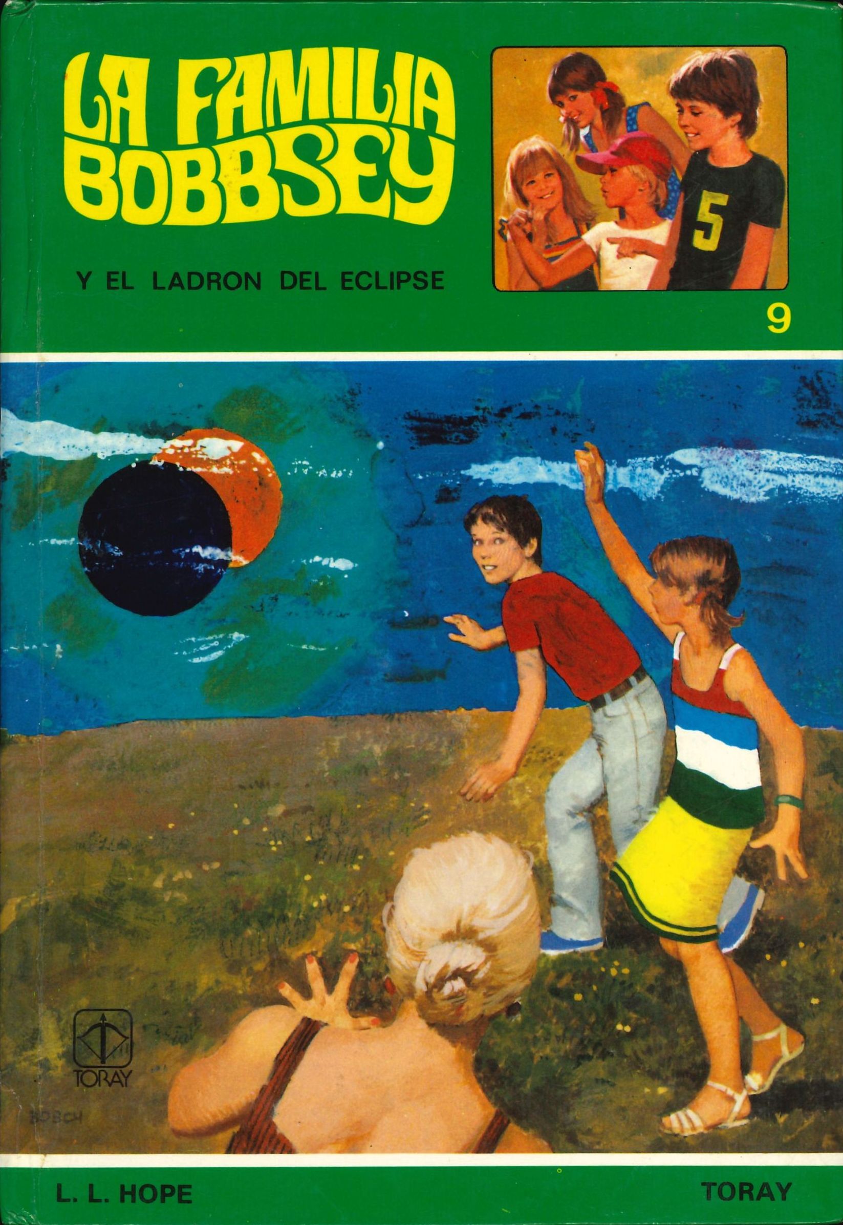Portada de La familia Bobbsey y el ladrón del eclipse