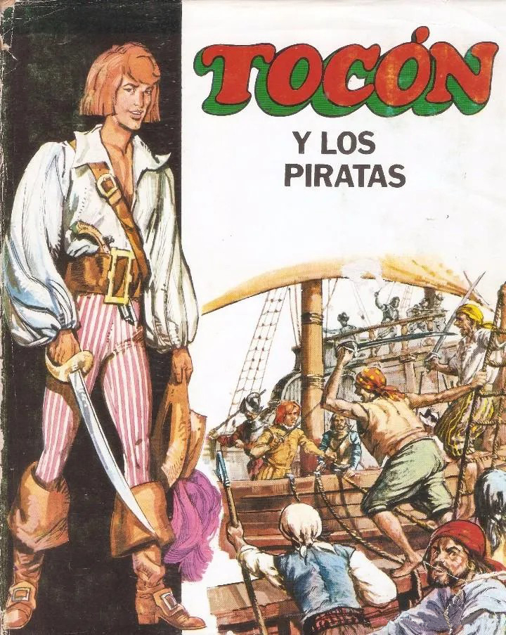 Portada de Tocón y los piratas