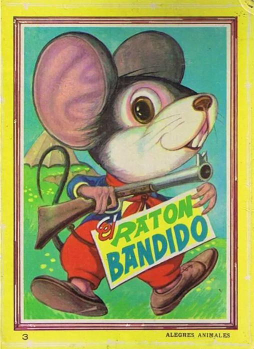 Portada de El ratón bandido / El burrito huérfano