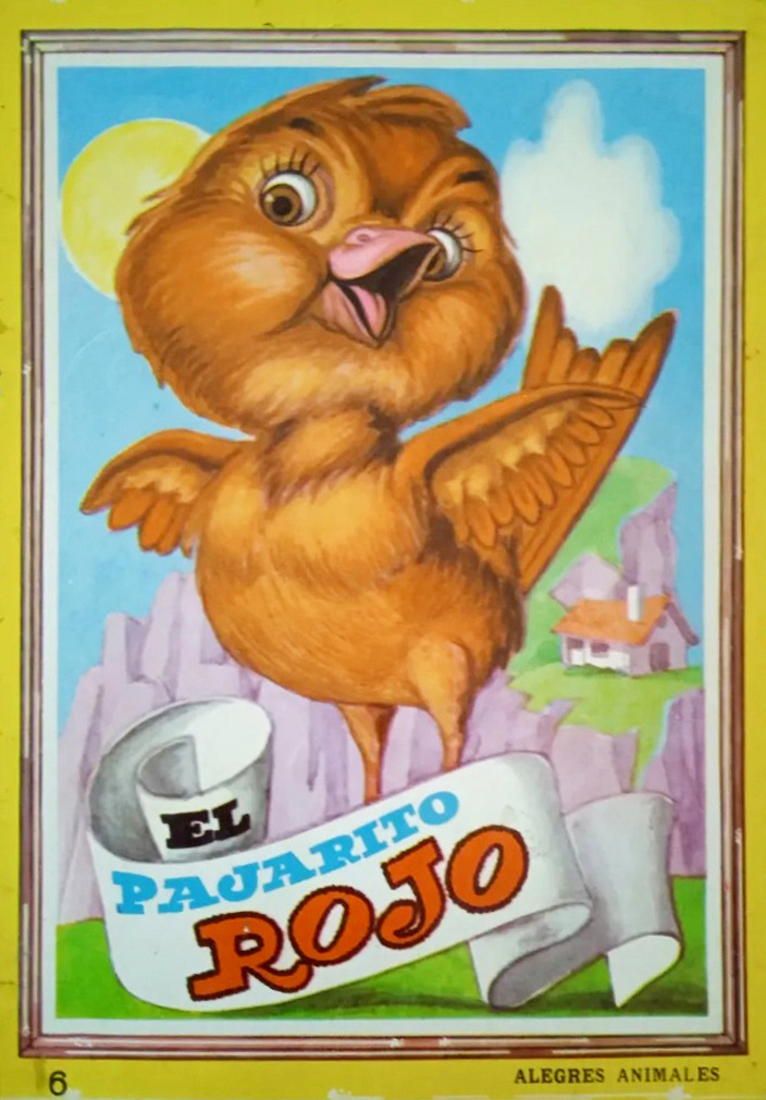 Portada de El pajarito rojo / El ratón Colita Larga