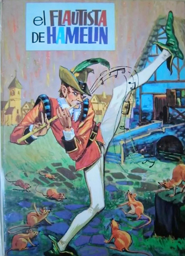 Portada de El flautista de Hamelín