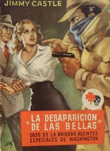 Portada de la colección B.E.W. Brigada especial washington