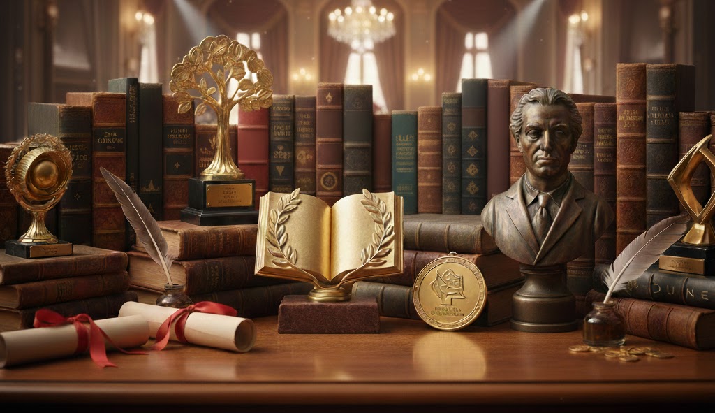 Imagen destaca para la presentación de premios literarios