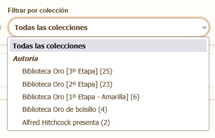 Filtrado por colección y rol