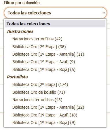 Filtrado de colecciones en personas con múltiples roles